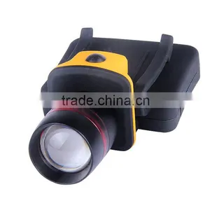 Outdoor Hand Free LED Clip On Cap Hat Flashlight Lamp thumbnail-3
