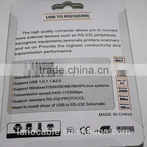 PL2303 Male Usb to Serial Rs232 Cable Driver thumbnail-4