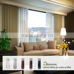 Bintronic Latest Curtain Design Electric Curtain Track For Ripple Fold Curtains thumbnail-1