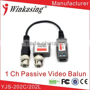 High Quality BNC Connector UTP Cable Video Balun YJS-202C/202L thumbnail-6