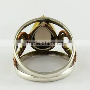 Perfect Smoky Quartz !! 925 Sterling Silver Ring, Silver Jewellery 925, Silver Jewellery thumbnail-4
