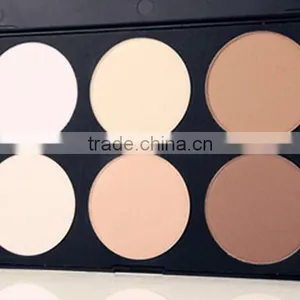 High Quality 6 Color Powder Compact Pressed Powder Best Pressed Powder thumbnail-6