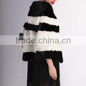 Hot Sale Nature Mink Fur Coat With Top Quality Mink Pelt for Winter Made In China thumbnail-5