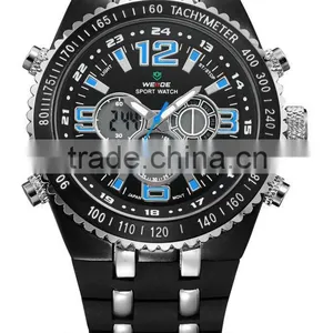 WEIDE 2015 Cheap Rubber Watch WH1107-6 Watch Personalized Lcd Hands Watch thumbnail-2