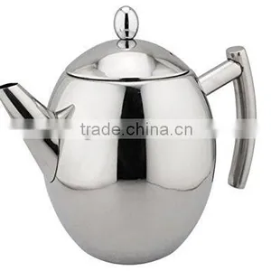Teapot,Stainless Steel Tea Pot With Infuser thumbnail-3