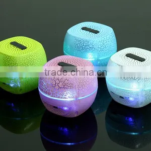 New Product Crack Wireless Mini Bluetooth Speaker With Led Light thumbnail-5