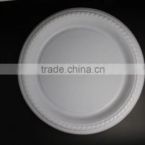 New Style 7' Round Shape PS Plastic Small Dinner Plate thumbnail-1