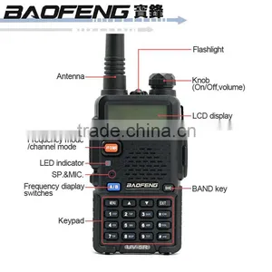 Quanzhou Cheap Ham Radio Baofeng UV-5R Walkie Talkie 2way Radio Waterproof Walkie Talkie/talkie Walkie/woki Toki With Low Price thumbnail-6