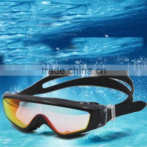 New UV Protective Silicone Competitive Swim Goggles With Adjustable Strap thumbnail-1