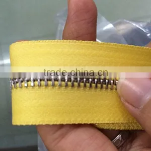 Original Manufacturer Sale Gold Color Fancy Metal Zipper thumbnail-3