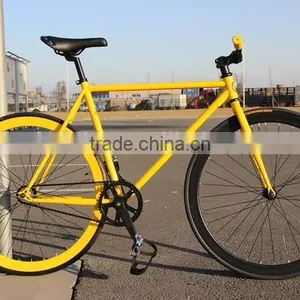 Good Quality Single Speed Fixed Bike Made in China Wholesale Cheap Price Bike 700C Colorful Fixed Gear Bike thumbnail-3