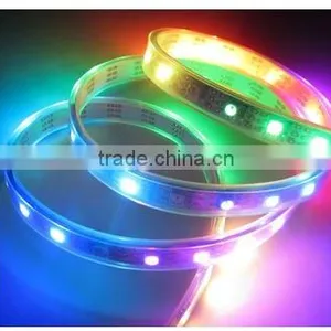 5m RGB LED Stripe Flexibel SMD 5050 LED's Wasserdicht IP65 Strip Ws2812b thumbnail-4