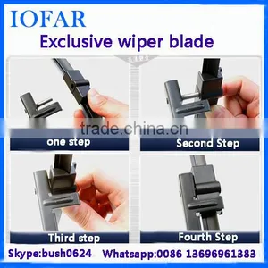 Aero Flat Wiper Blade Double Wiper Blade thumbnail-3
