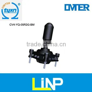 Handle With Black Button Switch Joystick CV4-YQ-05R2G-BM thumbnail-1
