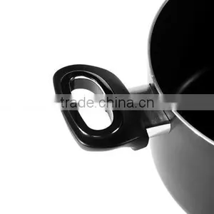 Aluminm Nonstick Cooking Pot With Spiral Bottom thumbnail-5