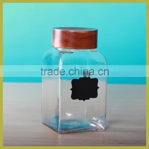Hot Sale Square Glass Jars and Lids thumbnail-1