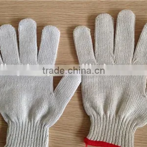 Nature White Cotton Glove ,thin Gloves ,cotton Liner Industry Gloves thumbnail-5
