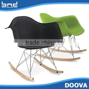Leisure Cheap Plastic Rocking Chair thumbnail-2