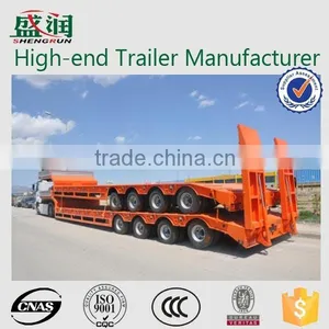 Trailer Manufacturer Three Axles Low Bed Cargo Semi Trailer For Sale thumbnail-1