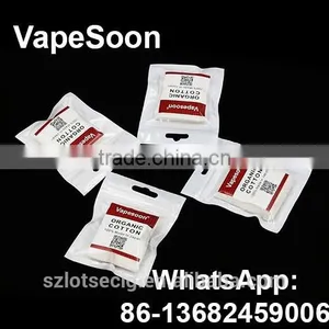 5pc per Bag Original Japan Organic Cotton Pad Electronic Cigarette Rda Atomizer Wick Cotton thumbnail-3