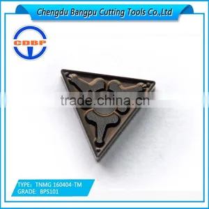 Carbide Turning Insert TNMG160404-TM BPS101 for Steel Finshing thumbnail-3