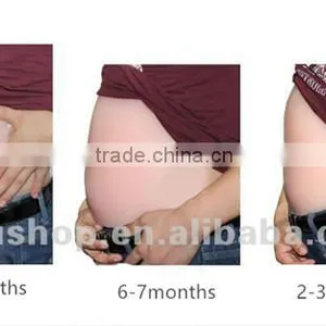Free Shipping Silicone Fake Pregnancy Beer Belly for Theatrical Performance 1000g/pc thumbnail-6