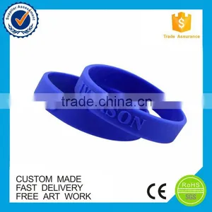 Cheap Custom Logo Silicone Rubber Wristbands thumbnail-5