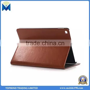 High Quality Leather Flip Cover Case for IPad Air 2 With Card Slot thumbnail-1
