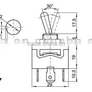 Machinery Toggle Switch,on off on Toggle Switch,micro Toggle Switch thumbnail-4
