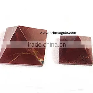 Wholesale Red Jasper Pyramids : Wholesale Gemstone Pyramids thumbnail-1