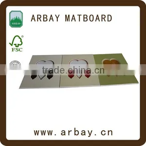 Promotional Gifts White Cream Core Paper Photo Frame Mat Board Large thumbnail-5