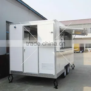 2015 Shanghai Fibreglass Food Van,Breakfast Mobile Cart thumbnail-2