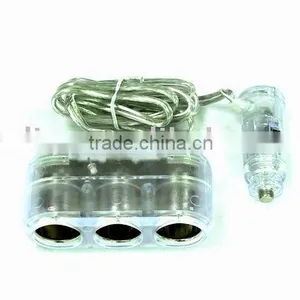 Car 3way Cigarette Socket thumbnail-1