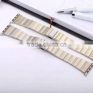 New for Apple Watch Band Stainless Steel, Luxury Metal Strap For Apple IWatch thumbnail-1