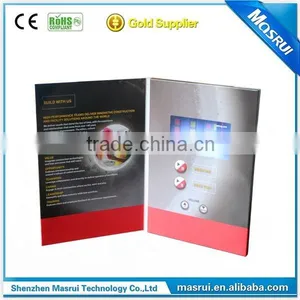 Paper Card With LCD Video Invitation Card thumbnail-3