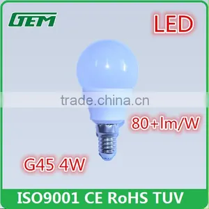 Power 4w G45 Mini Globe Shape Energy Saving LED Lighting Bulbs With 20000hrs Life Span thumbnail-1