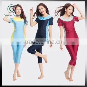 2016New Fashion Muslim Women Swimwear Muslim Clothes Islamic Swimsuit Bathing Suit thumbnail-1