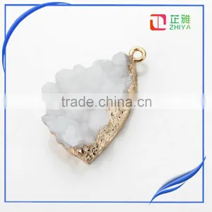 Sell Hot Agate Druzy Drusy Crack Agate Jewelry Pendant thumbnail-2