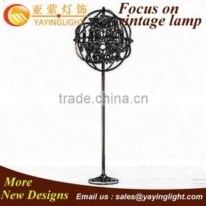 Crystal Ball Chandelier,wrought Iron Floor Lamp,black Wrought Iron Floor Lamps thumbnail-1
