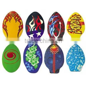 Painted Wooden Surfboard thumbnail-1