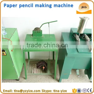 Newspaper Paper Pencil Making Machine / Machine Make Pencil thumbnail-3