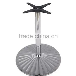 Wrought Iron Chrome Table Base thumbnail-1