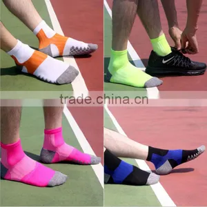 New Mens Sport Sock Ankle No Show Striped Socks Running Hiking Travel Socks thumbnail-2