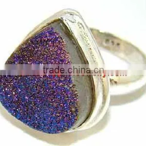 Manufacture Amethyst Indian Online 925 Sterling Silver Ring Jewellery Wholesale Jaipur Rings thumbnail-1