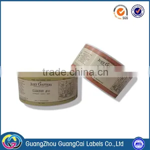 2016 China Supply Roll Packed Brand Logo With Factory Price Adhesive Sticker Label thumbnail-3