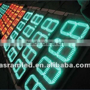 27" 8.889 Yellow Petrol Station LED Price Sign thumbnail-1