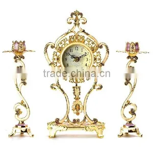 Metal Desk Clock Different Types of Clocks thumbnail-2