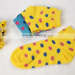 Girls Socks Wholesale,dotted Style Print Fashion Girl or Young Women Fashion Ankle Socks thumbnail-4