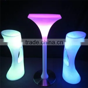 LED Light-emitting Furniture Nightclub Bar Chair of High-grade High Stool Light Bar Stools/Illuminated Chair thumbnail-1
