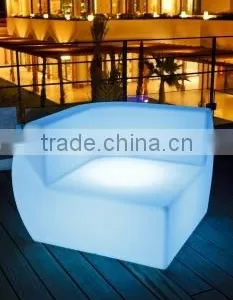Custom-made LED Light Acrylic Sofa for Home/bar thumbnail-2